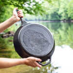 Wildlife Series® 13.25 Inch Cast Iron Turkey Skillet